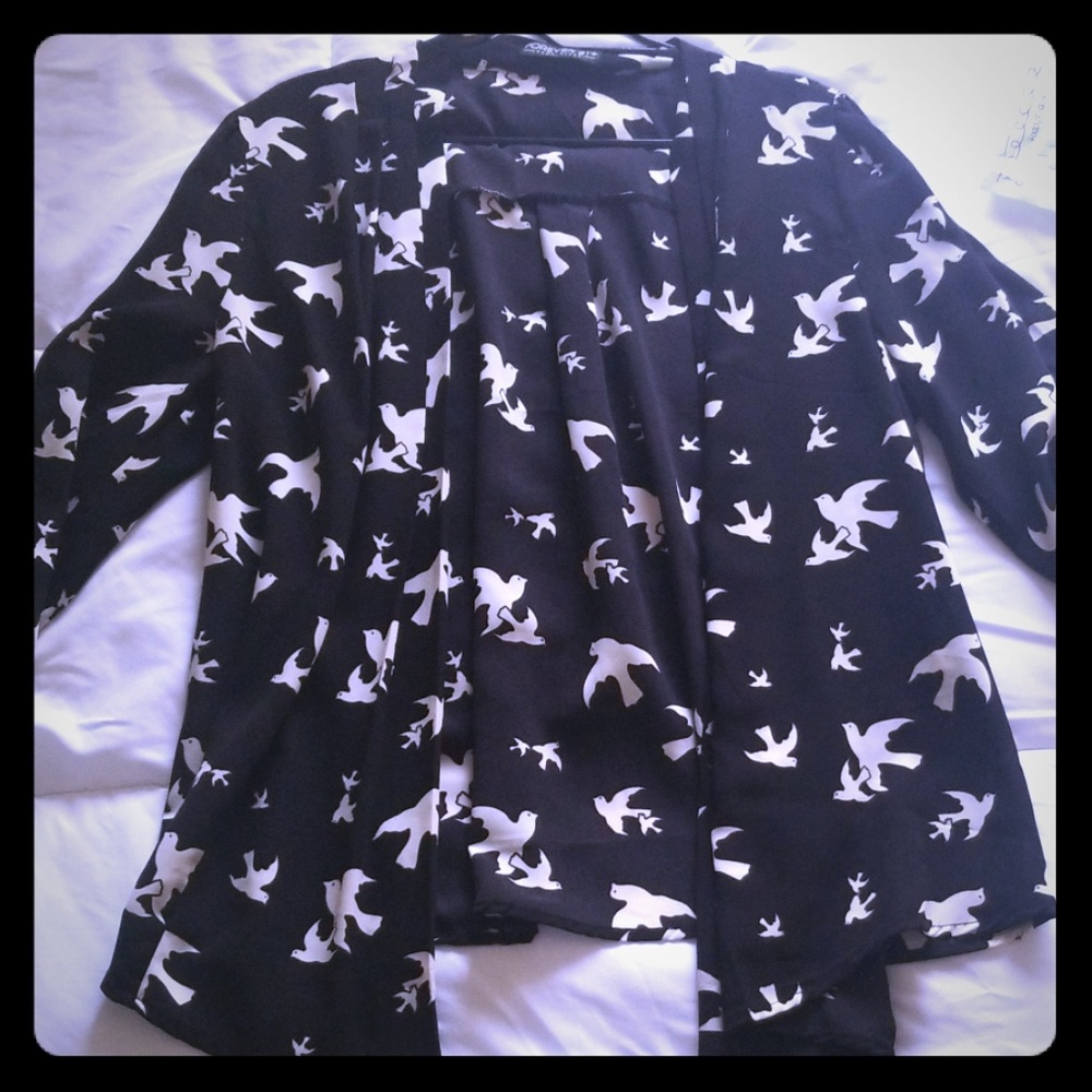 Lightweight blazer/shawl